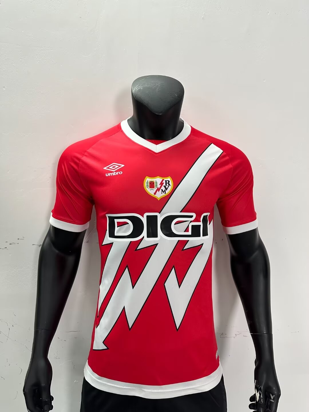 AAA Quality Rayo Vallecano 24/25 Away Red Jersey(Player)